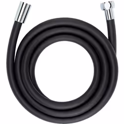 Découvrez le flexible de douche universel de 175 cm de couleur noire mat de WENKO, un accessoire essentiel pour votre salle d ...