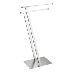 WENKO 24397100 porte-serviettes et anneau porte-serviettes Support de serviette Colonne Argent