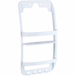 Description générale Cette étagère de salle de bain à suspendre est un accessoire ingénieux, idéal pour les baignoires ou dou ...