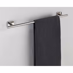 WENKO 24249100 porte-serviettes et anneau porte-serviettes Support de serviette Mural Argent
