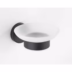 WENKO 24236100, Noir, Acier inoxydable, Rond, Bain, 110 mm, 130 mm
