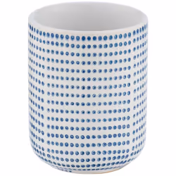 De design bord de mer, ce goblet apportera un vent de fraîcheur dans votre salle de bain. FICHE TECHNIQUE - Gobelet en cérami ...