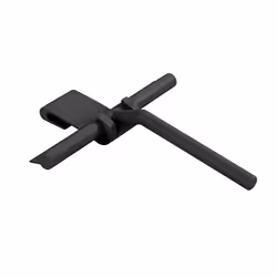 WENKO 24171100 Raclette de douche Raclette de douche à une seule lame Noir