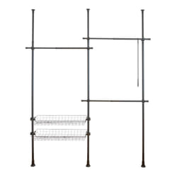 WENKO 50631100 Valet de nuit Porte-vêtements