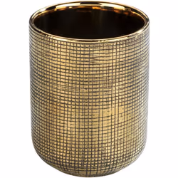 De design noble, ce gobelet de salle de bain attirera tout les regards vers lui. FICHE TECHNIQUE - Gobelet en céramique. - Su ...
