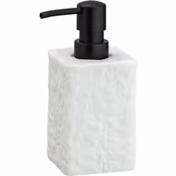 Créez votre oasis de bien-être avec ce distributeur de savon à l'aspect de pierre naturelle. FICHE TECHNIQUE - Distributeur d ...