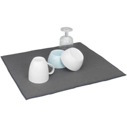 Tapis de séchage microfibre anti-traces pour évier Wenko Tapis égouttoir pour la vaisselle, Evite les taches de calcaire, Accessoire cuisine design