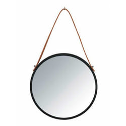 WENKO 24423100 miroir mural Rond Noir