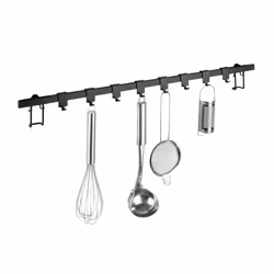 WENKO Gala Intérieure Crochet de cuisine Noir 1 pièce(s)