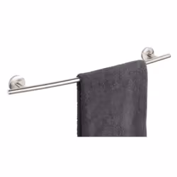 WENKO 24297100 porte-serviettes et anneau porte-serviettes Support de serviette Mural Argent