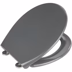 Découvrez l'abattant WC Samos gris de WENKO, un abattant WC design et premium qui allie un style moderne à une technologie in ...