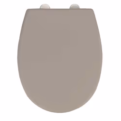 WENKO 24573100, Allongé, Abattant rigide, Marron, Duroplast, 2,1 kg, 37 cm
