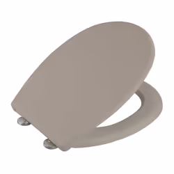 WENKO 24573100 siège de toilette Abattant rigide Duroplast Marron