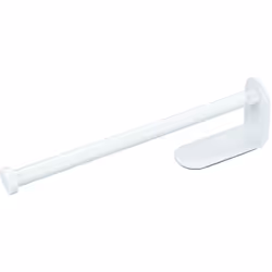 Faites de la place sur votre plan de travail de la cuisine avec le porte-rouleau pour essuie-tout de WENKO. Le support blanc  ...