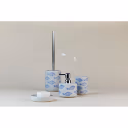 WENKO 24313100 brosse et support pour toilettes Support de brosse pour WC