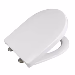 WENKO 24339100 siège de toilette Abattant rigide Duroplast Blanc