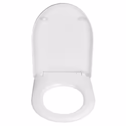 WENKO 24339100 siège de toilette Abattant rigide Duroplast Blanc