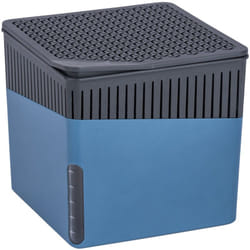 Lot de 2 déshumidificateurs Design cube Rechargeables 1kg Wenko Absorbeur d'humidité, Anti moisissure jusqu'à 3 mois, Idéal jusqu'à 80m²,