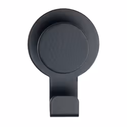 WENKO 24446100, Intérieure, Crochet universel, Noir, Acier inoxydable, Bande adhésive, 50 mm