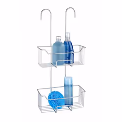 WENKO 24758100 étagère murale de salle de bain Acier inoxydable