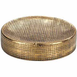 De design noble, ce porte-savon attirera tout les regards vers lui. FICHE TECHNIQUE - Porte savon en céramique. - Surface str ...