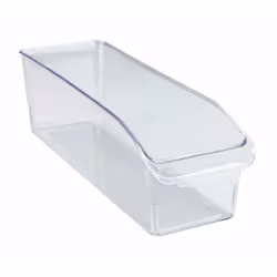 WENKO Rangement frigo placard taille S organisateur frigo transparent PET adapté au contact alimentaire Transparent