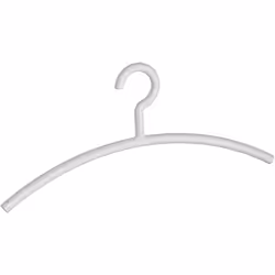 Découvrez les cintres en plastique Mir de WENKO, un ensemble de 10 cintres blancs, parfaits pour le rangement de vos vêtement ...