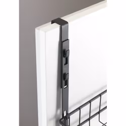 WENKO 54112100 Organisateur de stockage suspendu Métal Noir
