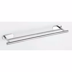 WENKO 24512100 porte-serviettes et anneau porte-serviettes Support de serviette Mural Acier inoxydable