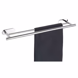 WENKO 24512100 porte-serviettes et anneau porte-serviettes Support de serviette Mural Acier inoxydable