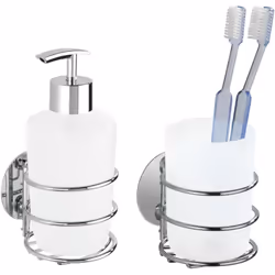 Vous cherchez à optimiser votre espace de salle de bain tout en ajoutant une touche d'élégance ? Le set d'accessoires de sall ...