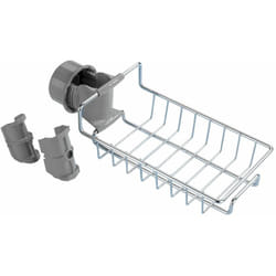 Wenko - Etagère panier de douche en acier Meis