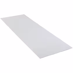Le tapis salle de bain en matière plastique facile d'entretien convainc par sa multifonctionnalité et sa couleur sobre blanch ...