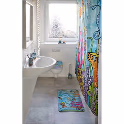 WENKO 25086100 siège de toilette Abattant rigide Duroplast Multicolore