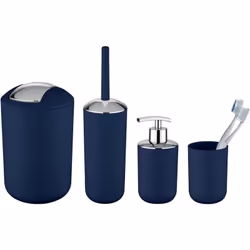L'ensemble d'accessoires de salle de bain Brasil de WENKO est le choix parfait pour apporter une touche d'élégance et de prat ...