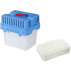 Absorbeur d'humidité WENKO 5 kg avec recharge 5 kg déshumidificateur maison lutte contre l'humidité kit anti-humidité granulés déshumidifiant bac