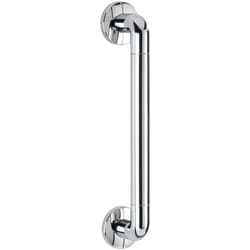Wenko - Poignée de sécurité murale Secura 43 cm, barre d'appui salle de bain et wc, vis et chevilles fournies, capacité de charge 120 kg, aluminium,