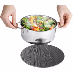 Le dessous de plat de qualité supérieur, avec son effet ardoise, apporte une touche décorative fonctionnelle dans chaque cuis ...