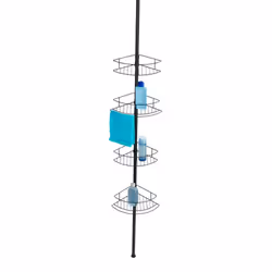 WENKO 24568100 étagère murale de salle de bain Acier inoxydable