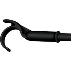WENKO Perche à décrocher Herkules, pièce détachée pour système de rangement télescopique Herkules, acier, 3x76x1 cm, noir