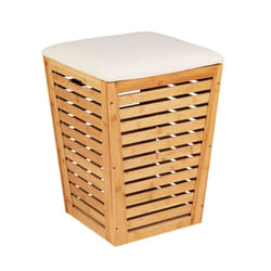 WENKO Bambusa panier à linge 55 L Bambou