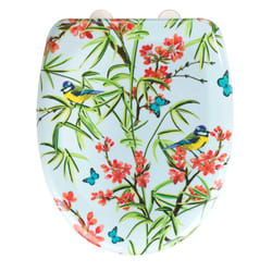 WENKO 24719100 siège de toilette Abattant rigide Duroplast Multicolore