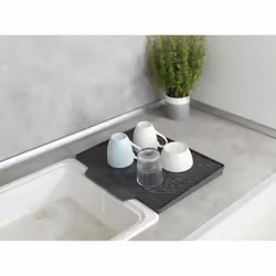 WENKO 54705100 égouttoir à vaisselle Gris - Vue supplémentaire 4