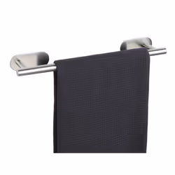 WENKO 24580100 porte-serviettes et anneau porte-serviettes Support de serviette Mural Argent