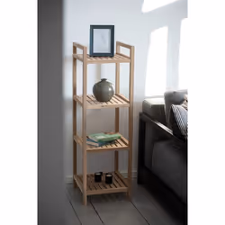 WENKO 50742100 étagère fonctionnelle Bois Naturel