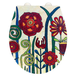 WENKO 25088100 siège de toilette Abattant rigide Duroplast Multicolore