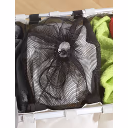 WENKO Collecteur de linge Trio Beige 3 compartiments à linge