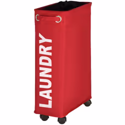 Le collecteur de linge Corno rouge de WENKO est la solution idéale pour optimiser chaque recoin de votre maison. Conçu en pol ...