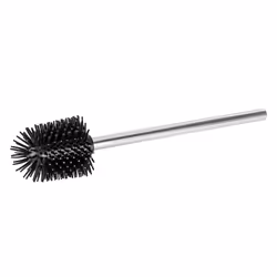 WENKO Brosse WC de silicone avec manche en acier inox mit Edelstahlstiel