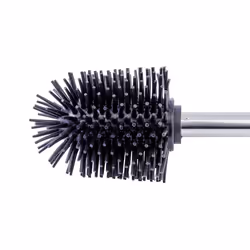 WENKO Brosse WC de silicone avec manche en acier inox mit Edelstahlstiel